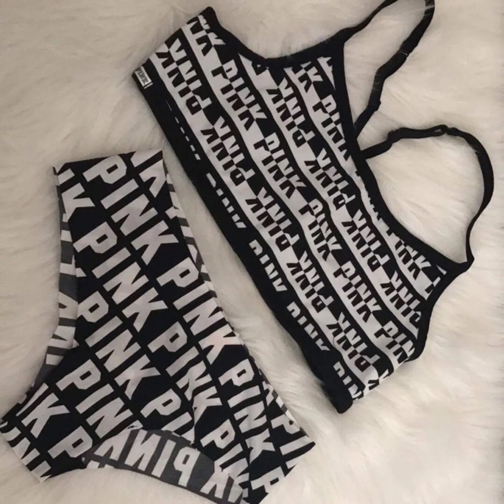 Victoria's Secret Pink Bra Top Bundle L Size NWT